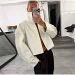 Sienna Croc-Embossed Jacket