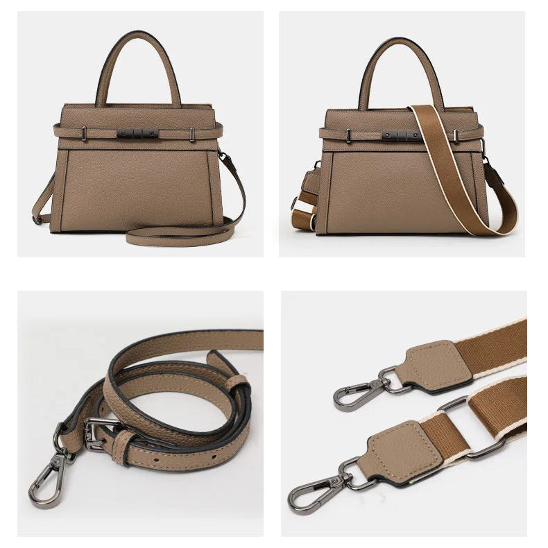 Siena Structured Leather Bag