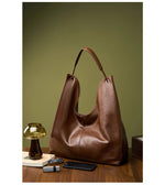 Noemi Leather Hobo Bag
