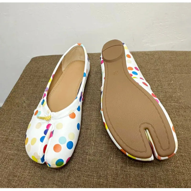 Mirelle Split-Toe Ballet Flats