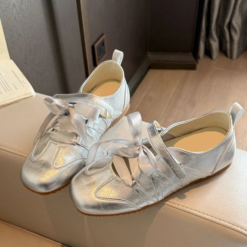 Celeste Bow Ballet Flats