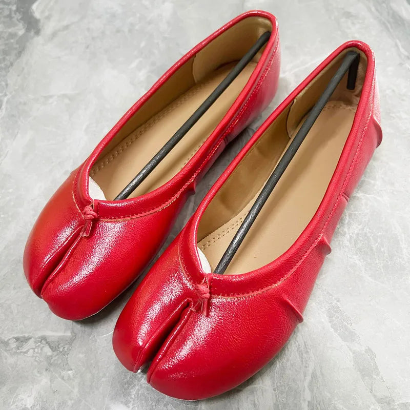 Mirelle Split-Toe Ballet Flats
