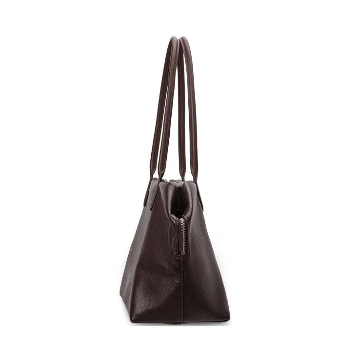 Virelle Leather Tote Bag
