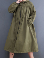 Maren Hooded Utility Coat