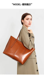 Sutton Leather Tote