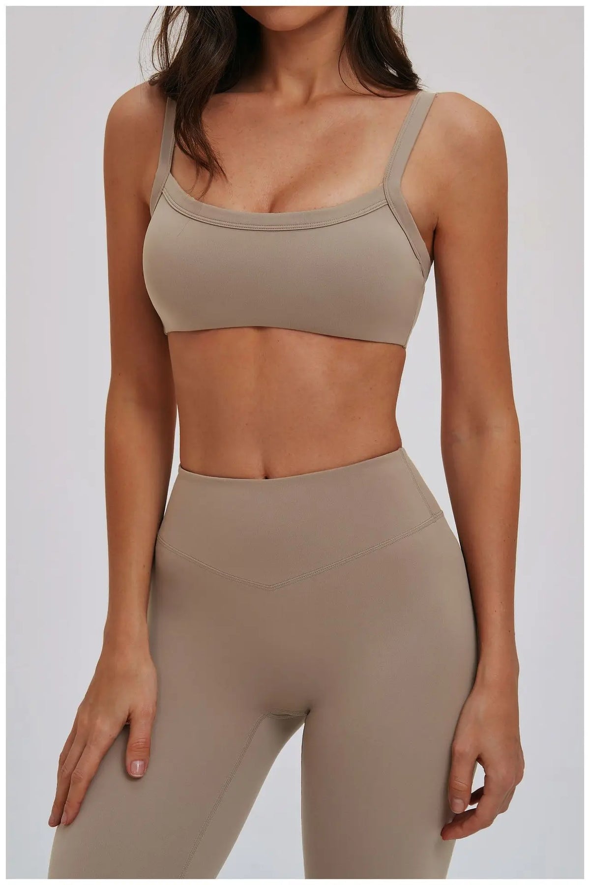 Sculpt Square-Neck Bra Top