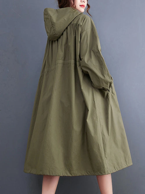 Maren Hooded Utility Coat