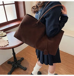 Amara Suede Shoulder Bag
