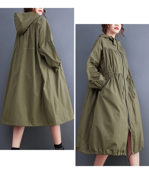 Maren Hooded Utility Coat