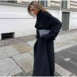 Evelyn Belted Long Coat