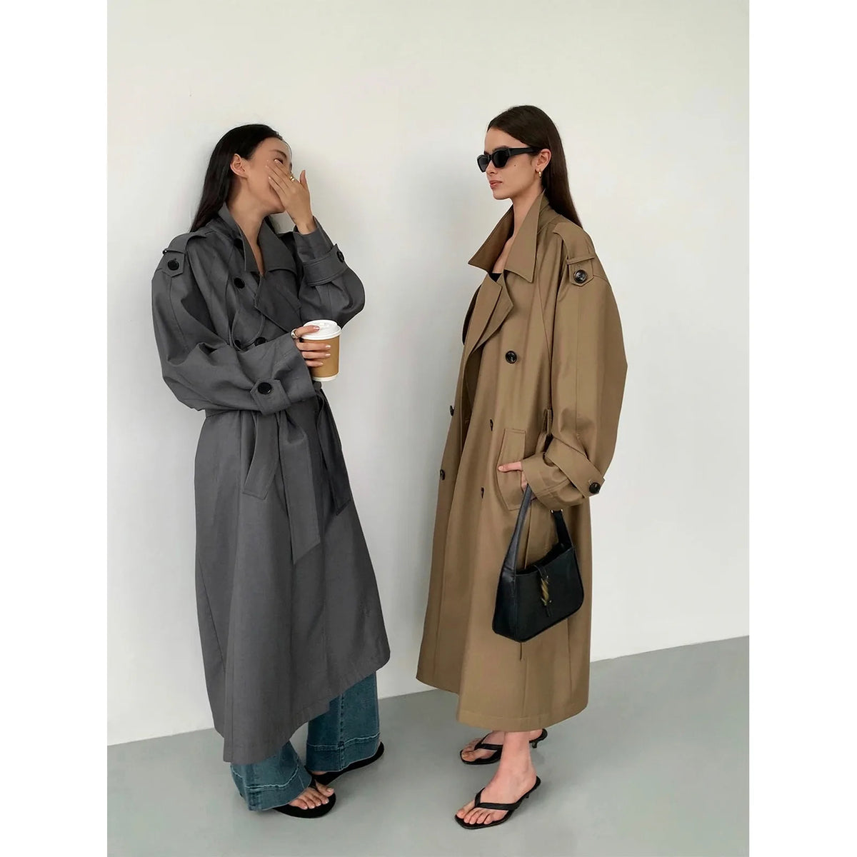 Camille Belted Trench Coat