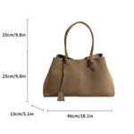 Amara Suede Shoulder Bag