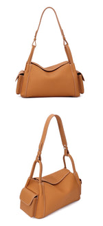 Aveline Leather Shoulder Bag