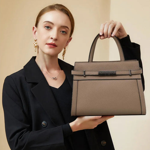 Siena Structured Leather Bag