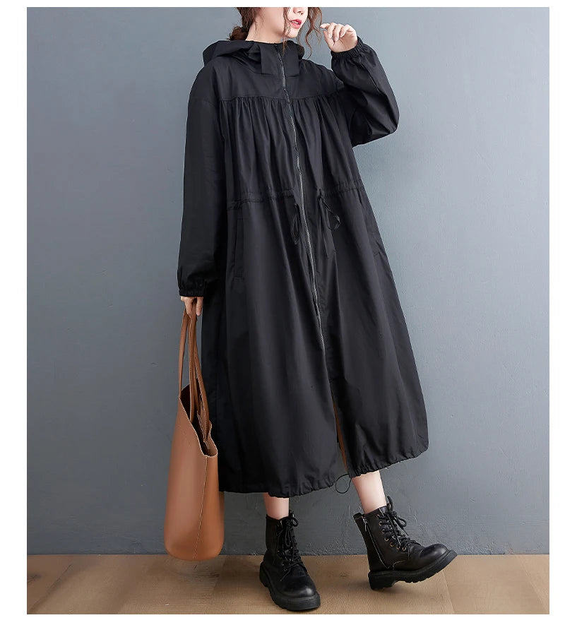 Maren Hooded Utility Coat