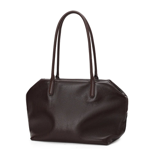 Virelle Leather Tote Bag