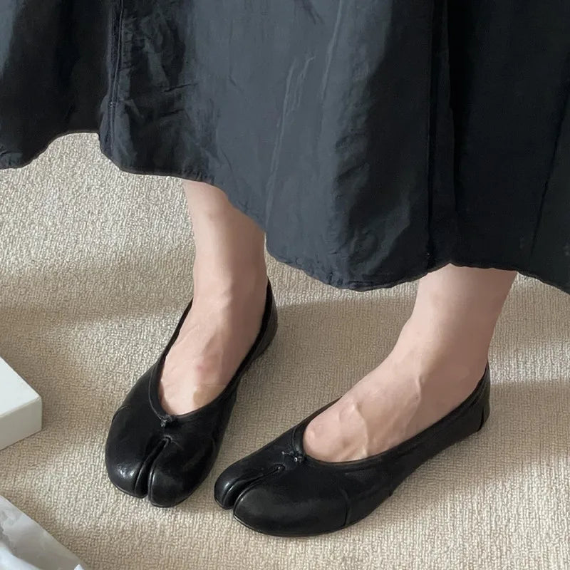 Mirelle Split-Toe Ballet Flats