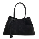 Amara Suede Shoulder Bag