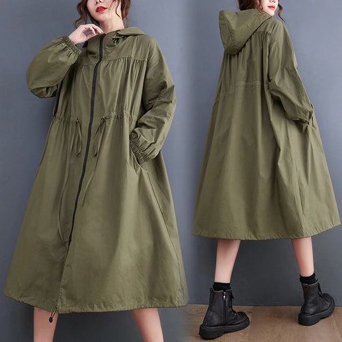 Maren Hooded Utility Coat