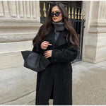 Evelyn Belted Long Coat