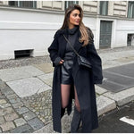 Evelyn Belted Long Coat