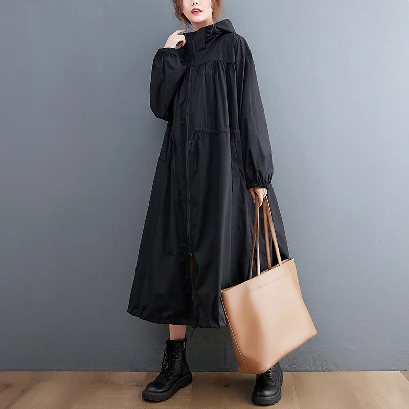Maren Hooded Utility Coat
