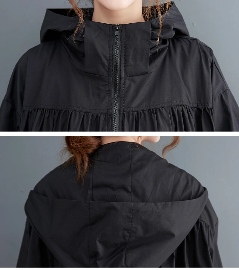 Maren Hooded Utility Coat