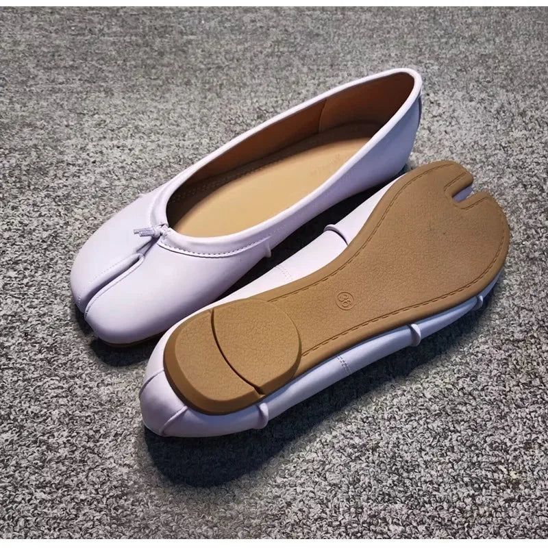 Mirelle Split-Toe Ballet Flats