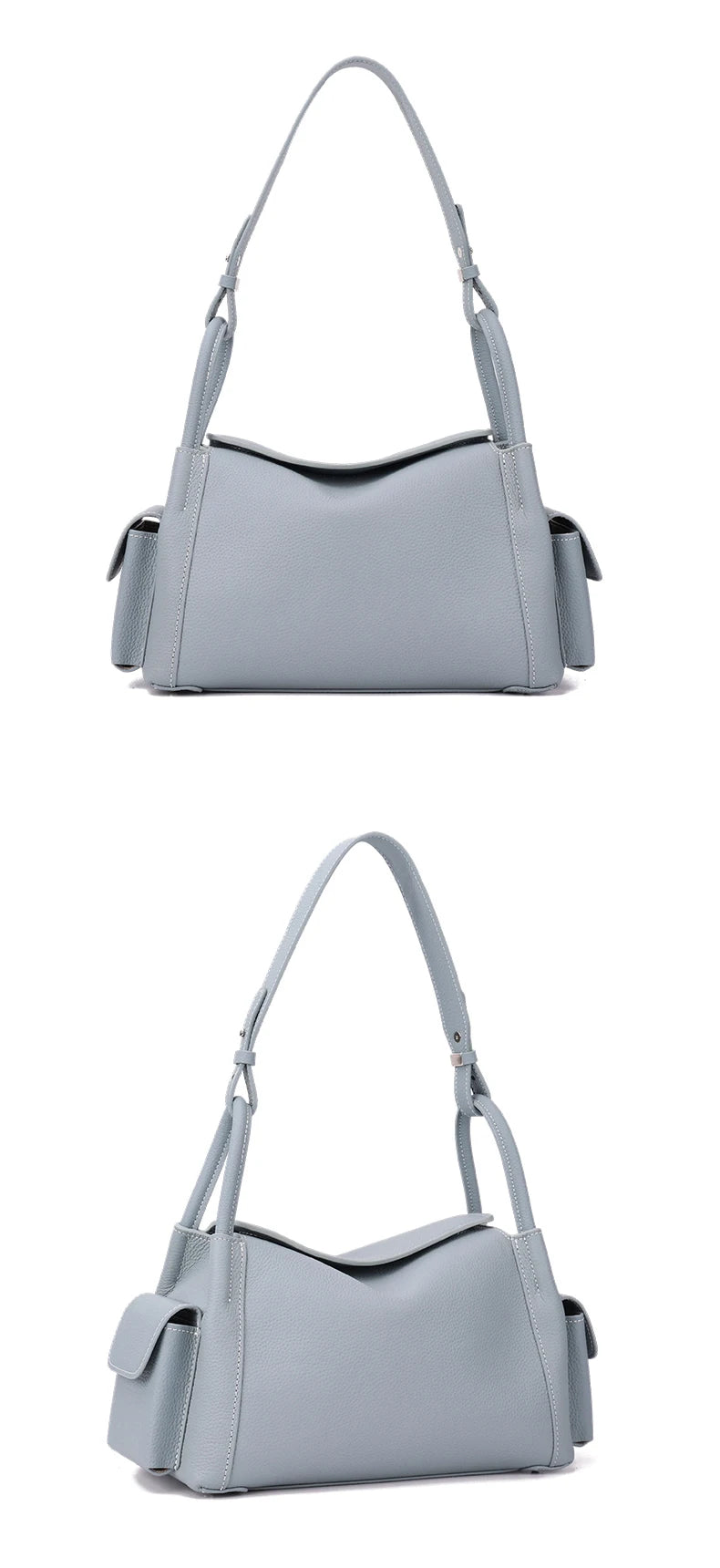 Aveline Leather Shoulder Bag