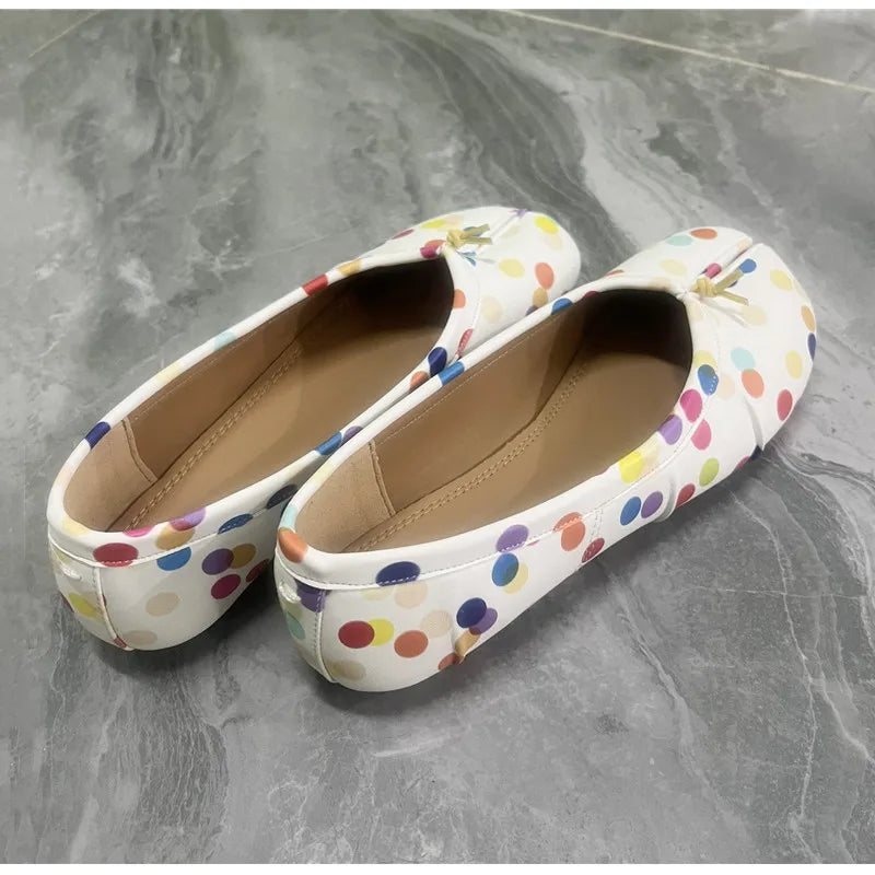 Mirelle Split-Toe Ballet Flats