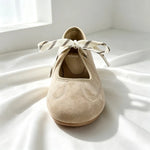 Lauren Lace-up Ballet Flats