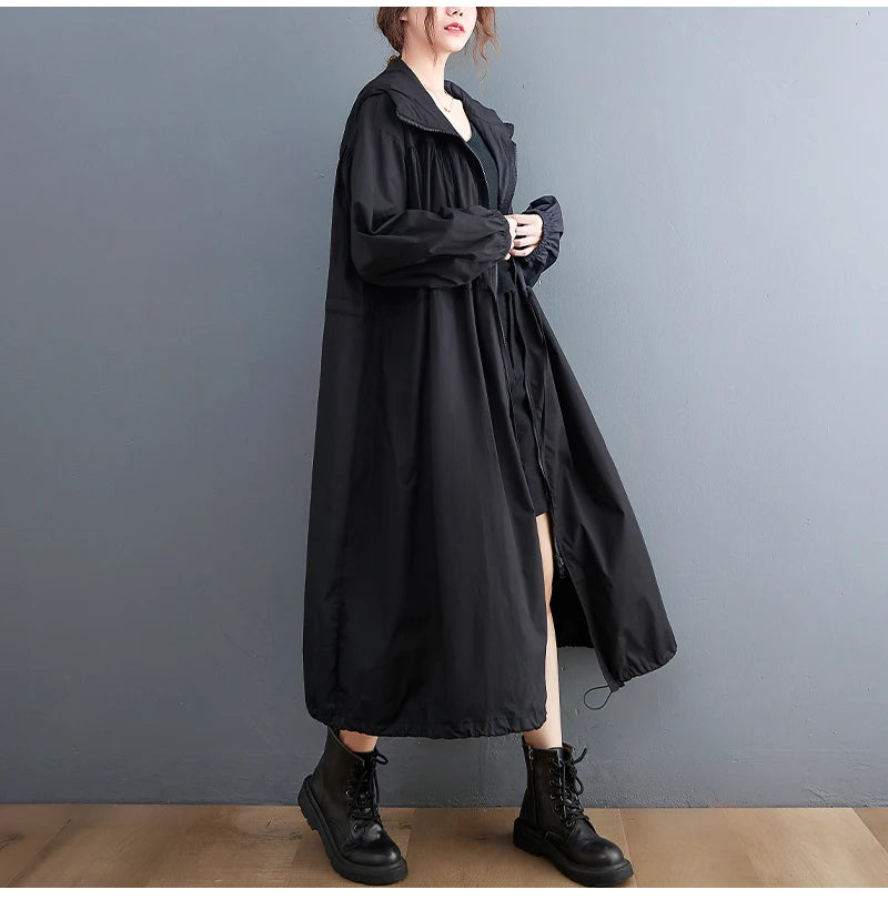 Maren Hooded Utility Coat