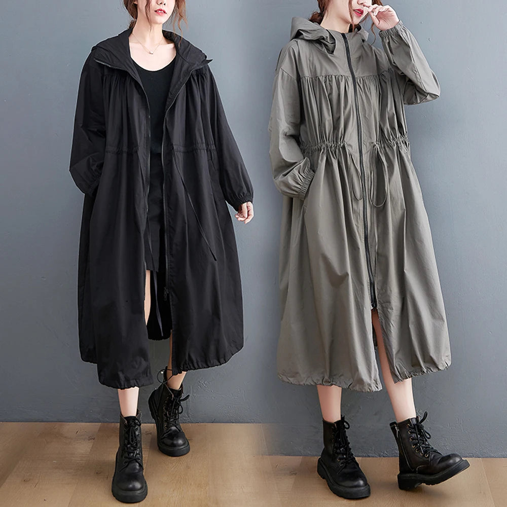 Maren Hooded Utility Coat