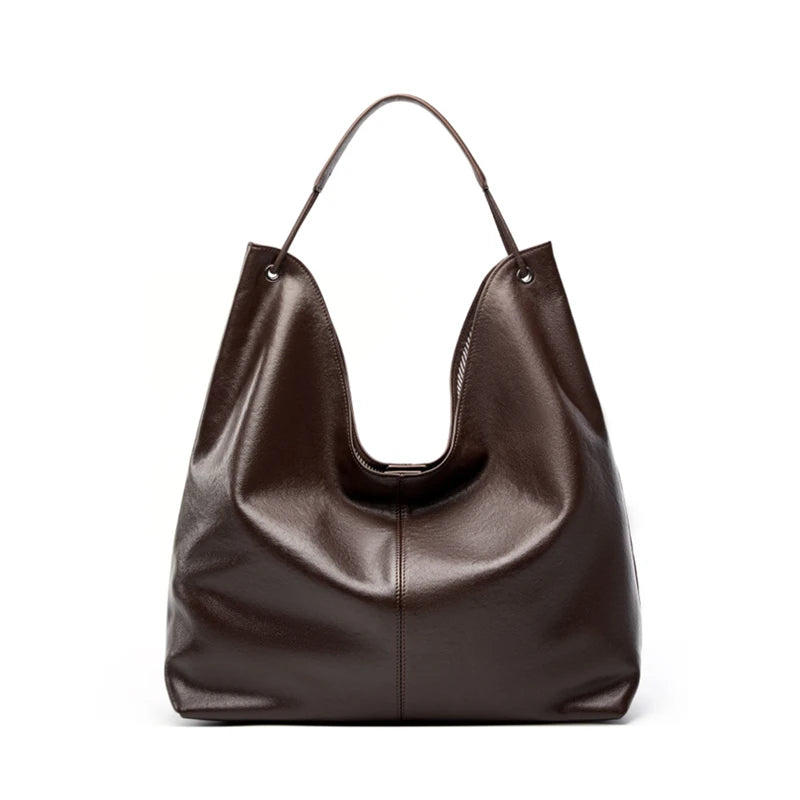 Noemi Leather Hobo Bag
