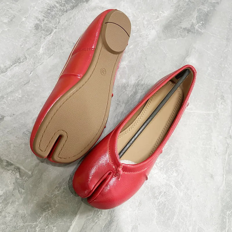 Mirelle Split-Toe Ballet Flats