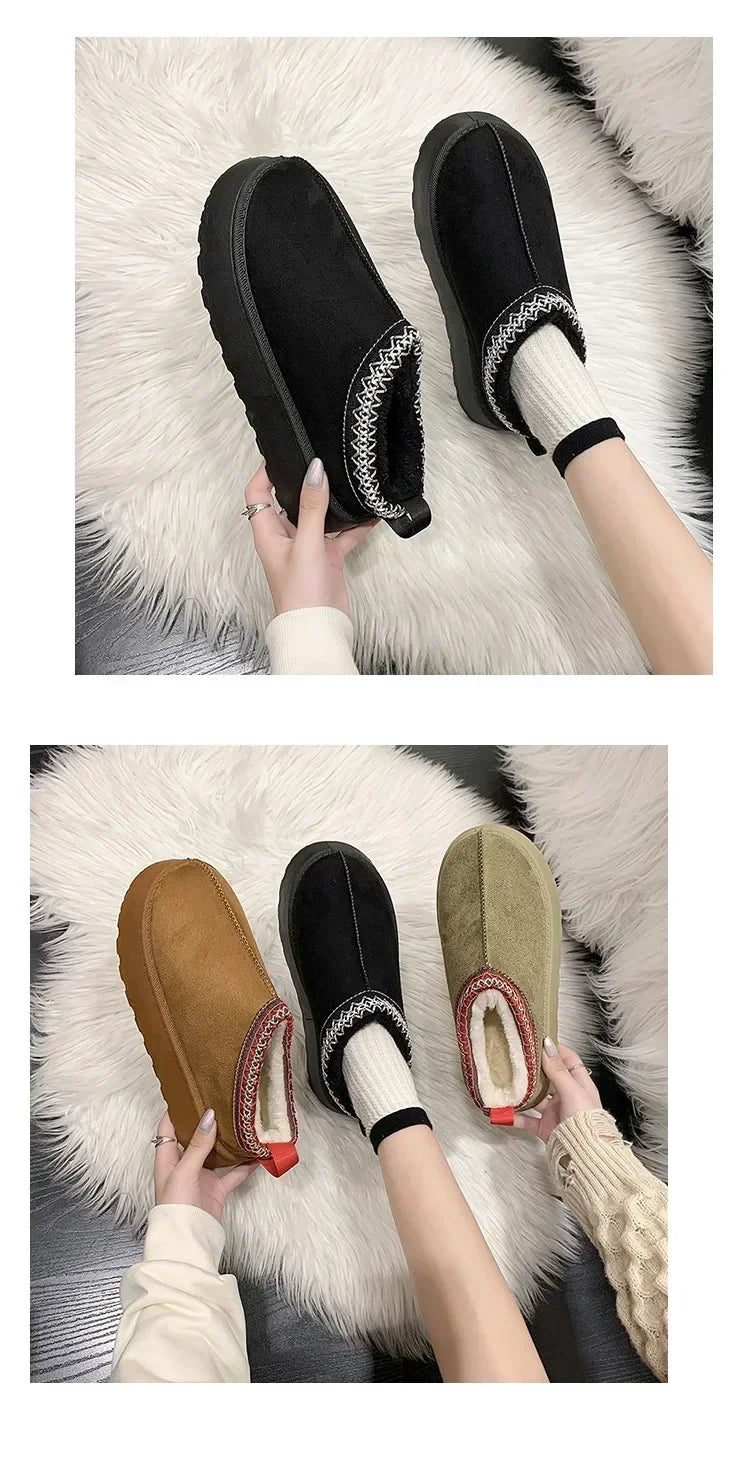 Noelle Cozy Slip-On Boots