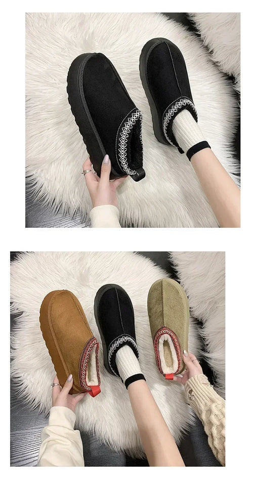 Noelle Cozy Slip-On Boots