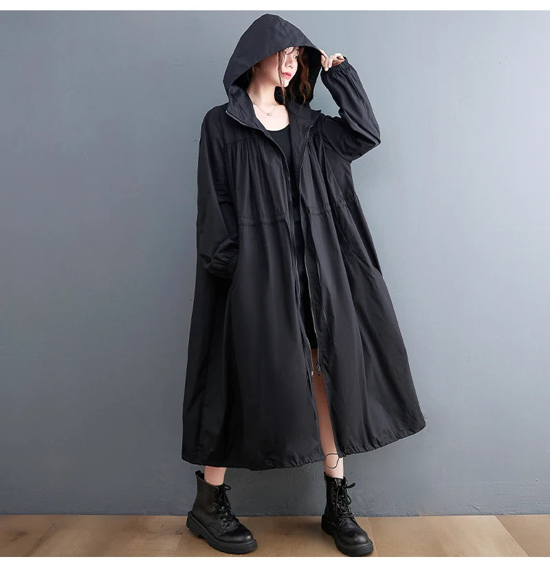 Maren Hooded Utility Coat