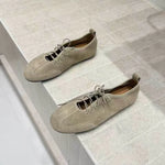 Solene Lace-Up Flats