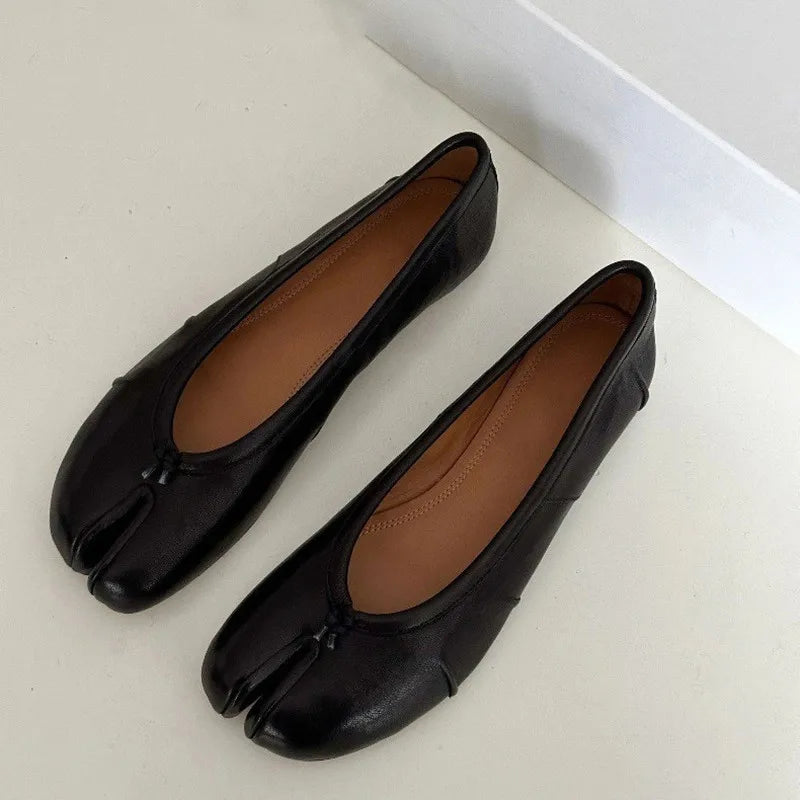 Mirelle Split-Toe Ballet Flats