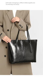 Sutton Leather Tote