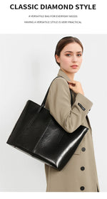 Sutton Leather Tote
