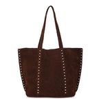 Amara Suede Shoulder Bag