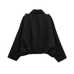 Romy Faux Suede Bomber Jacket