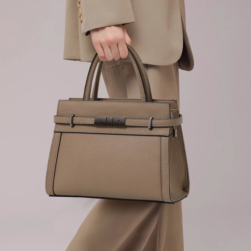 Siena Structured Leather Bag