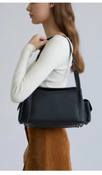 Aveline Leather Shoulder Bag