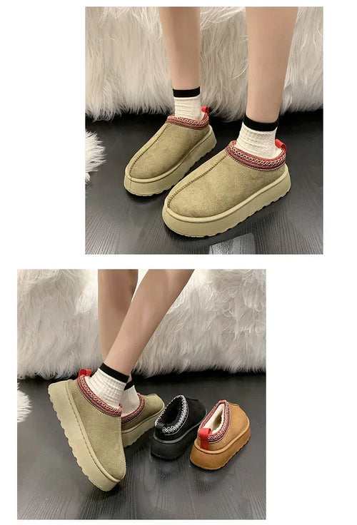 Noelle Cozy Slip-On Boots