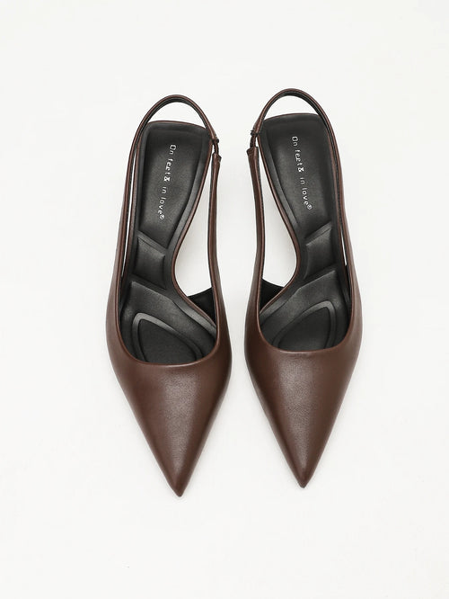 Camille Pointed Slingback Heels