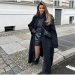 Evelyn Belted Long Coat