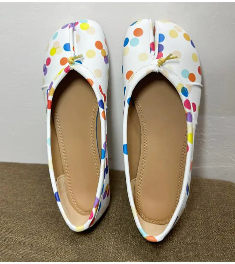 Mirelle Split-Toe Ballet Flats